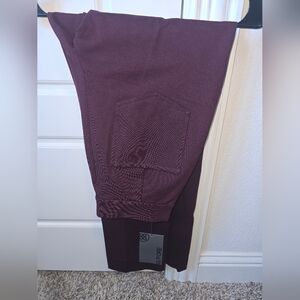 G/FORE double knit cigarette leg high rise stretch trouser